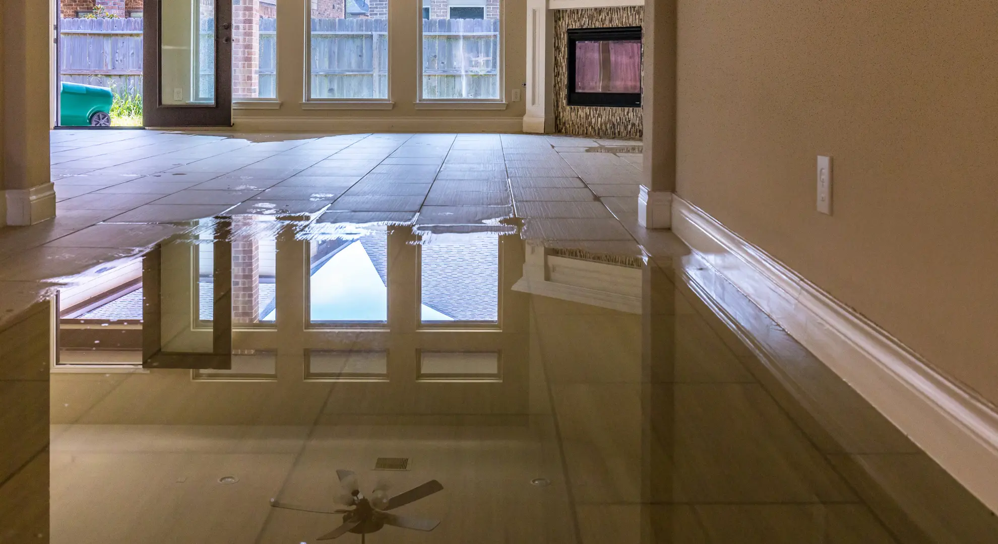Water Damage inspected by united water restoration group of jacksonville