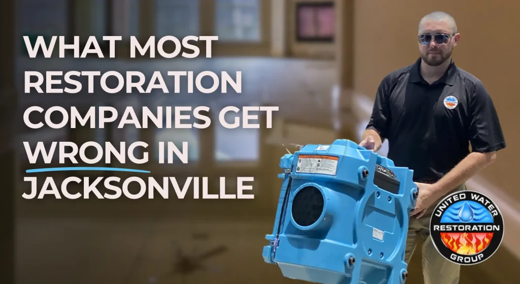 What Most Restoration Companies Get Wrong in Jacksonville